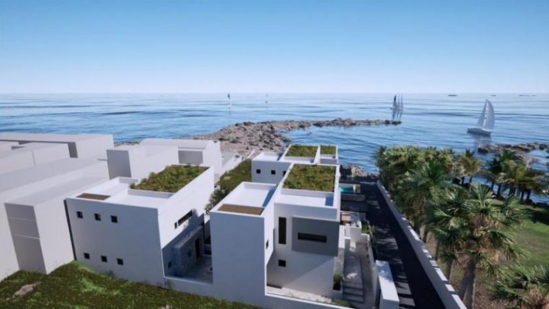 Sisi Kreta, Sisi: Neubau-Projekt! Villa direkt am Meer mit freiem Blick zu verkaufen Haus kaufen